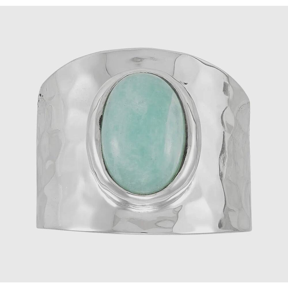 Silpada 'all About Her' Sterling Silver Amazonite Ring